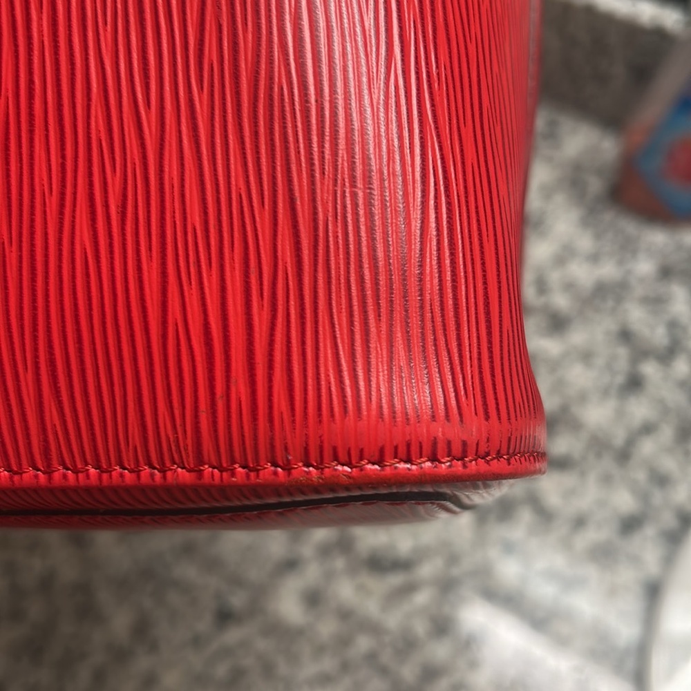 Louis Vuitton Red Satchel - Picture 7 of 17